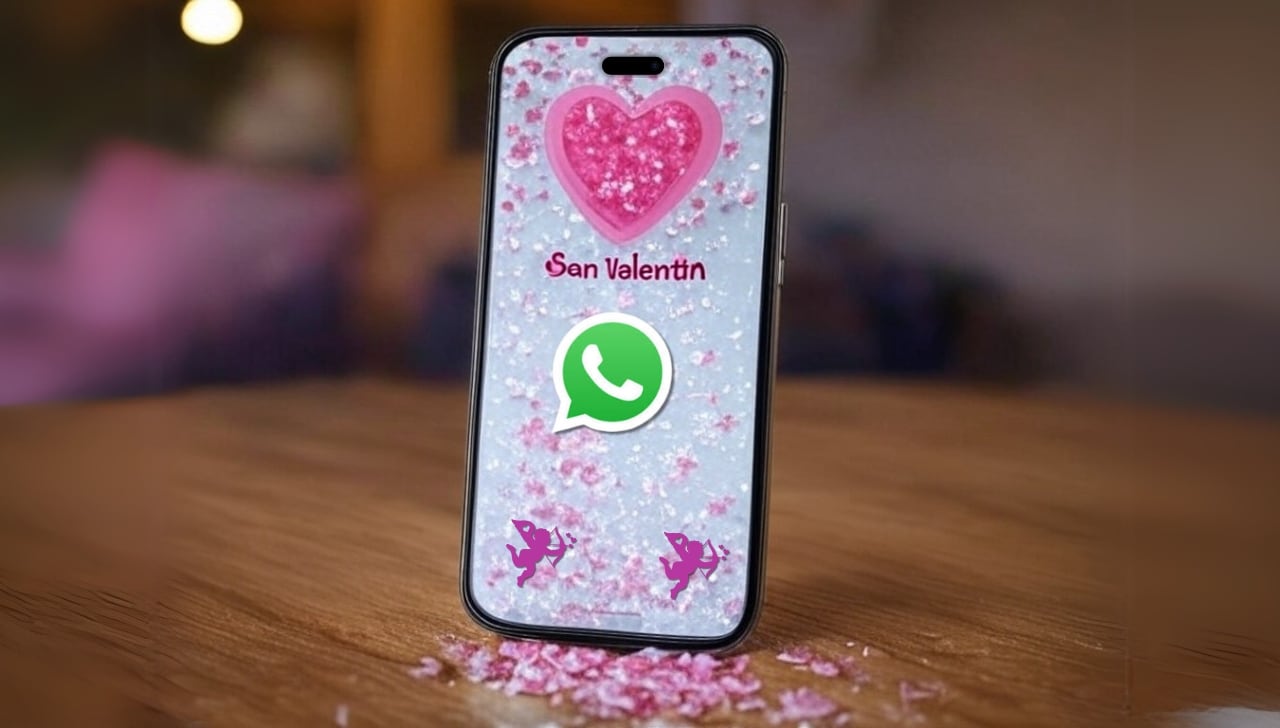 Activa el modo San Valentín en WhatsApp y crea imágenes con IA