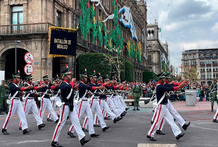 Así se vive el Desfile Militar 2022 CDMX 