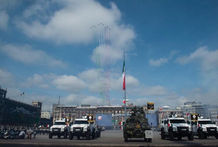 Así se vive el Desfile Militar 2022 CDMX 