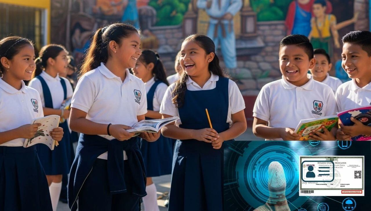 CURP biométrica para las inscripciones escolares 2025-2026; ¿es obligatoria?