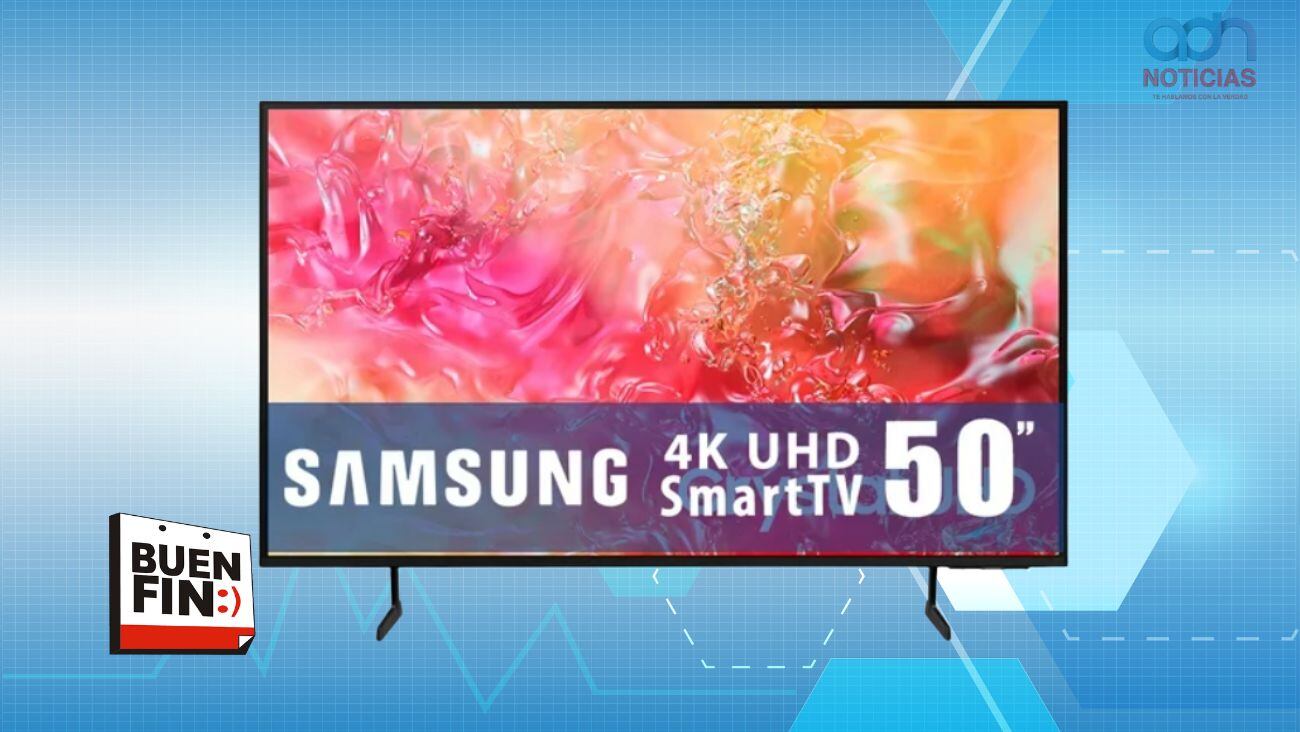 Buen Fin 2025: Disfruta del Mundial 2026 con la potencia del Smart TV de 50" 4K de Samsung a precio de 'regalo'