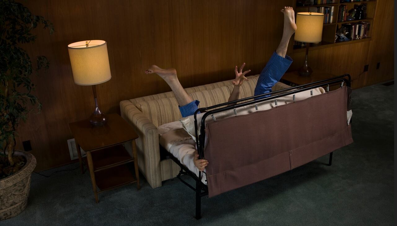 Walmart líquida sofá cama plegable ideal para visitas y matrimonial